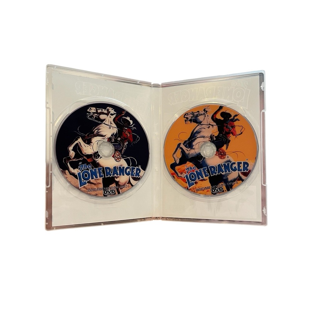 The Lone Ranger DVD Western Lee Powell Retro Flix RARE Lone Ranger Rides Again - Picture 4 of 4